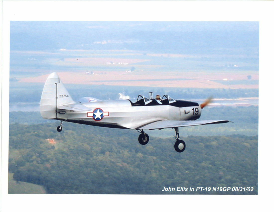 Fairchild PT-19 John Ellis